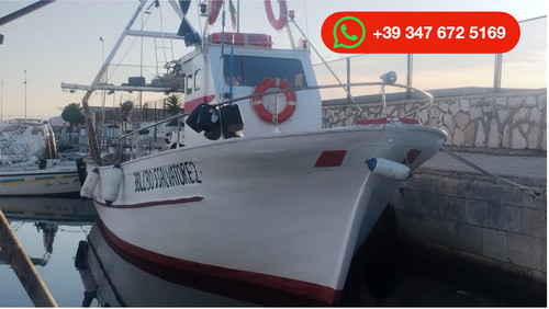 Imbarcazione pesca con - da,